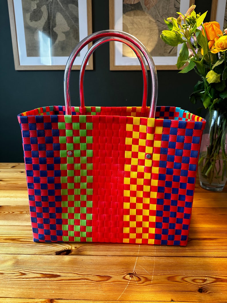 Ethnic Style Retro Large Capacity Hand-woven Tote Bag