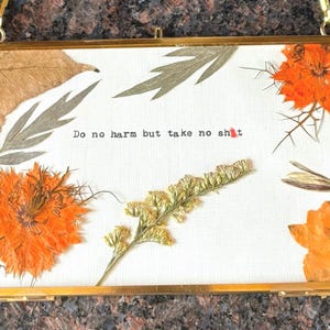 Profanity home art, Curse word home decor, customize it, snarky art, 6 frame types ! Snarky home decor, curse words and flower, floral curse