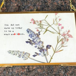 Express Yourself with Floral Profanity Decor: Personalize Your Space with 6 Frame Choices