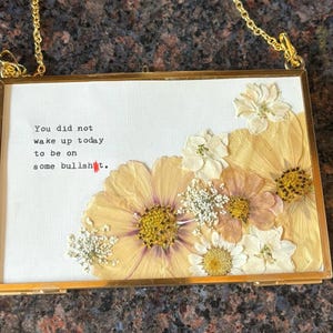 Express Yourself with Floral Profanity Decor: Personalize Your Space with 6 Frame Choices