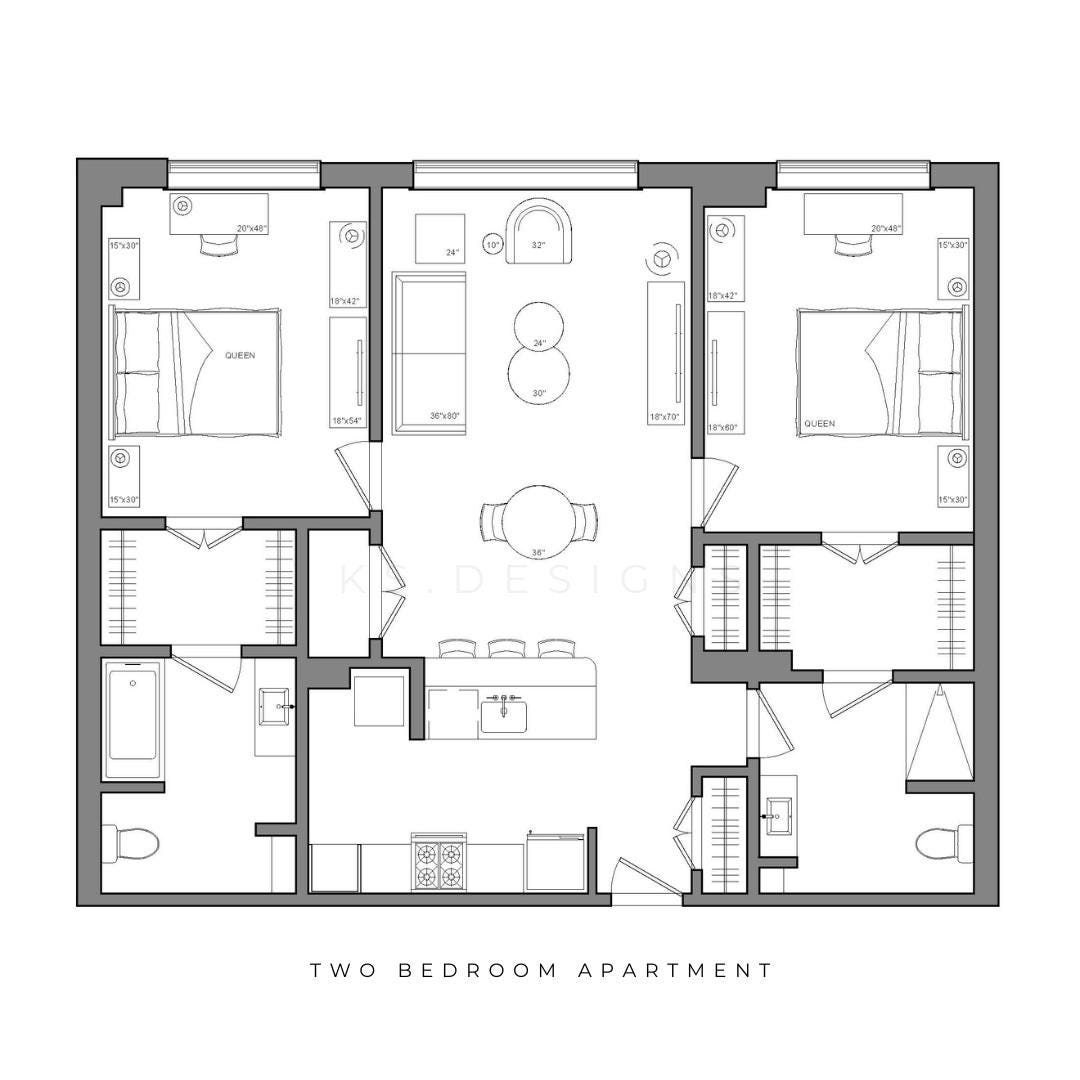 Custom Furniture Plan Layout - Etsy