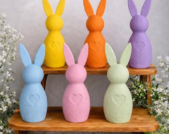 Modern Bunny Decor for Easter and Spring, 3D Printed Rabbit Accents, Easter Decorations