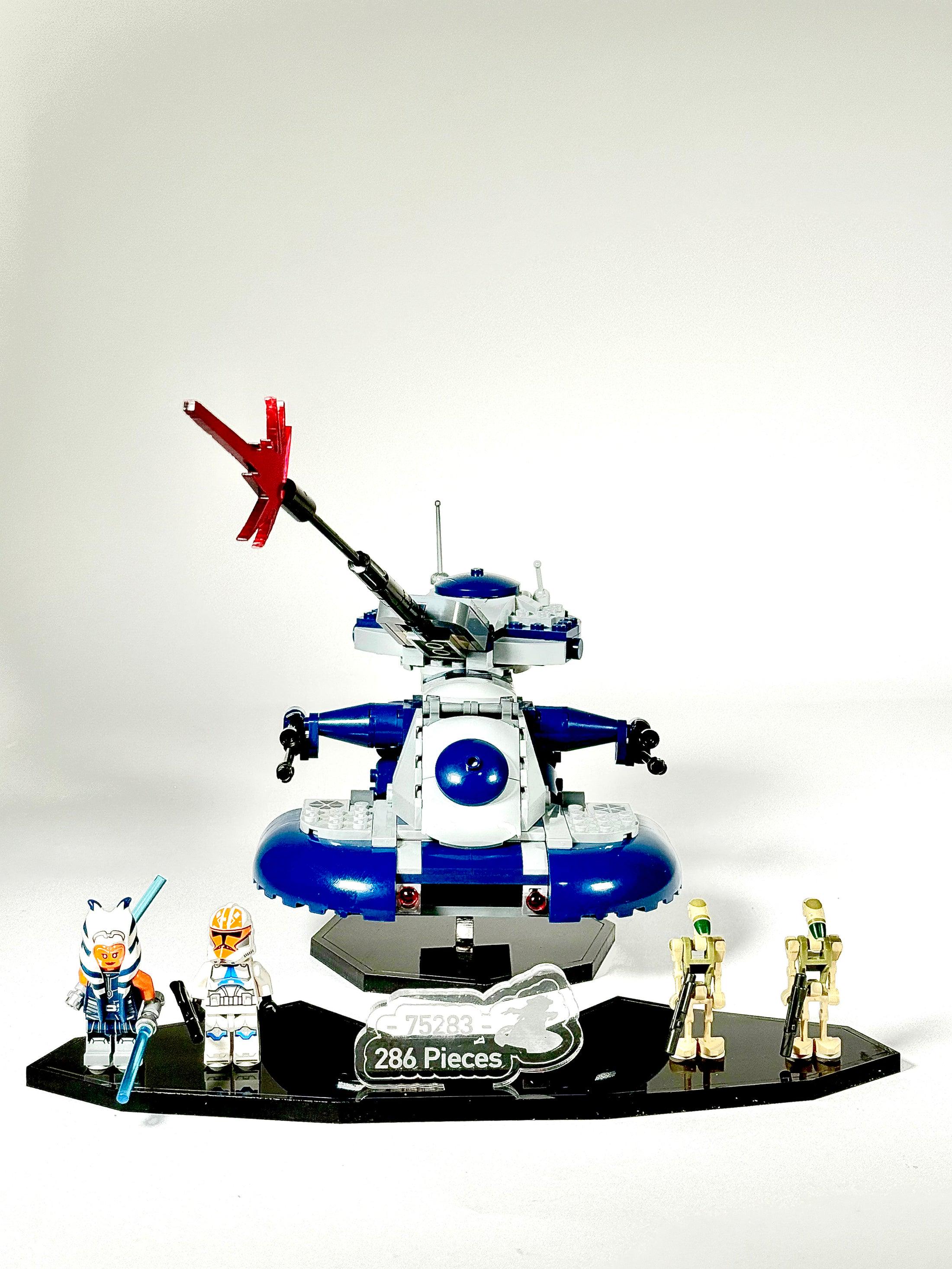 Sonoran Display and Play Stand for LEGO® Set 75283 – Armored