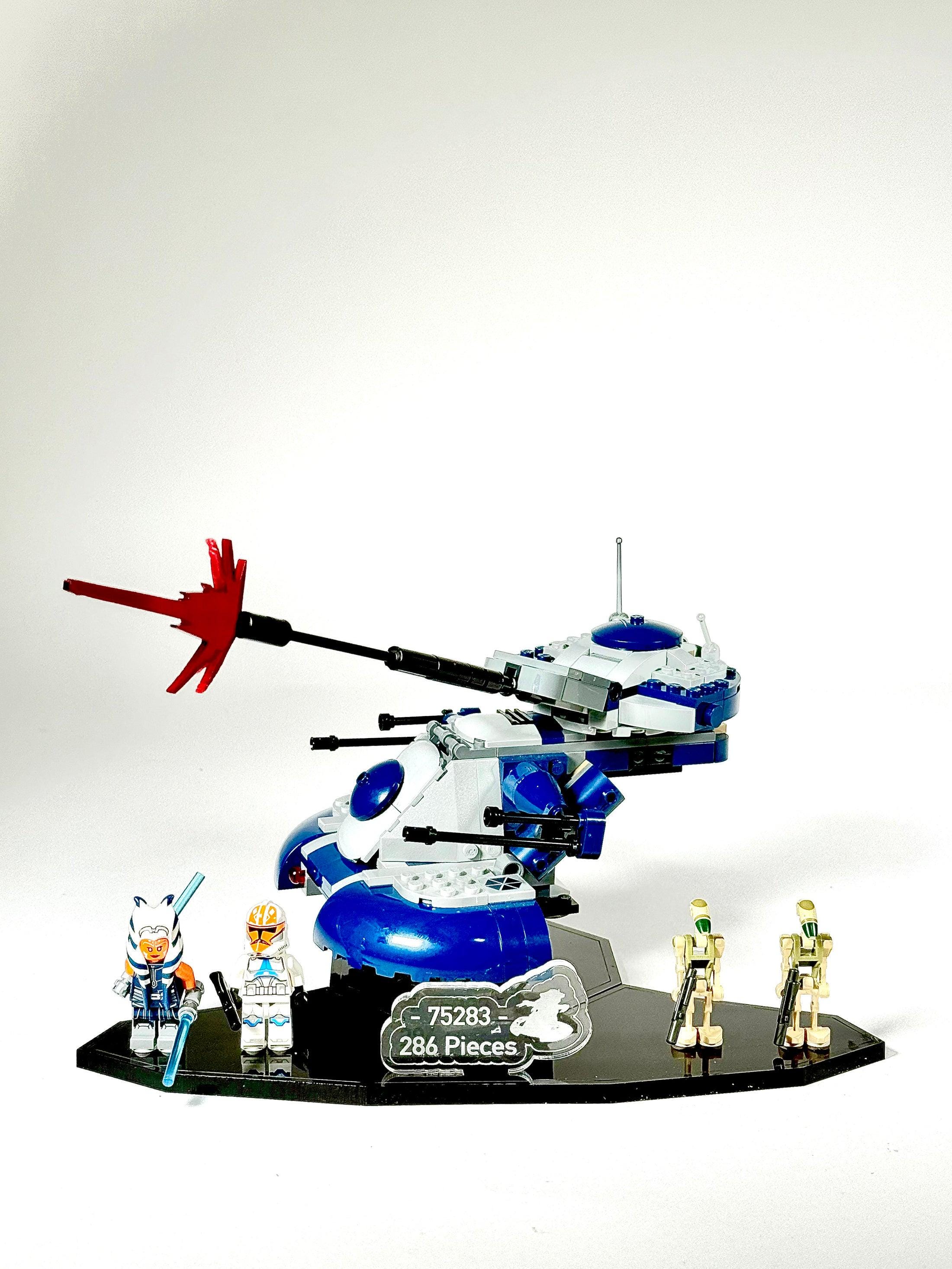 モリオン　レコードキーパー　置物台座付きNo.755 Sonoran Display and Play Stand for LEGO® Set 75283 – Armored