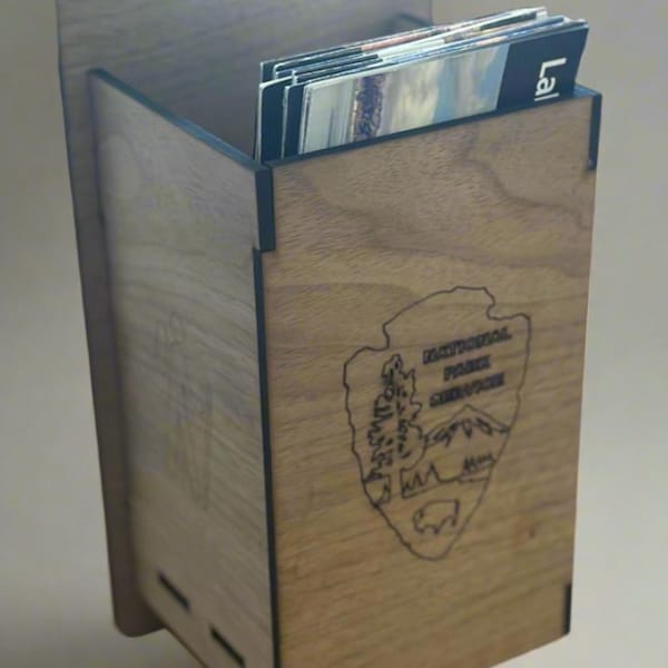National Park Service Brochure and Map Holder Display