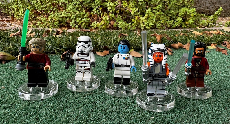 Acrylic Minifigure Display Stand Multipack “minifigure Slider” - Etsy