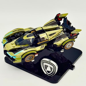 Display Stand for LEGO® Lamborghini Lambo V12 Vision GT Super Car Set# 76923