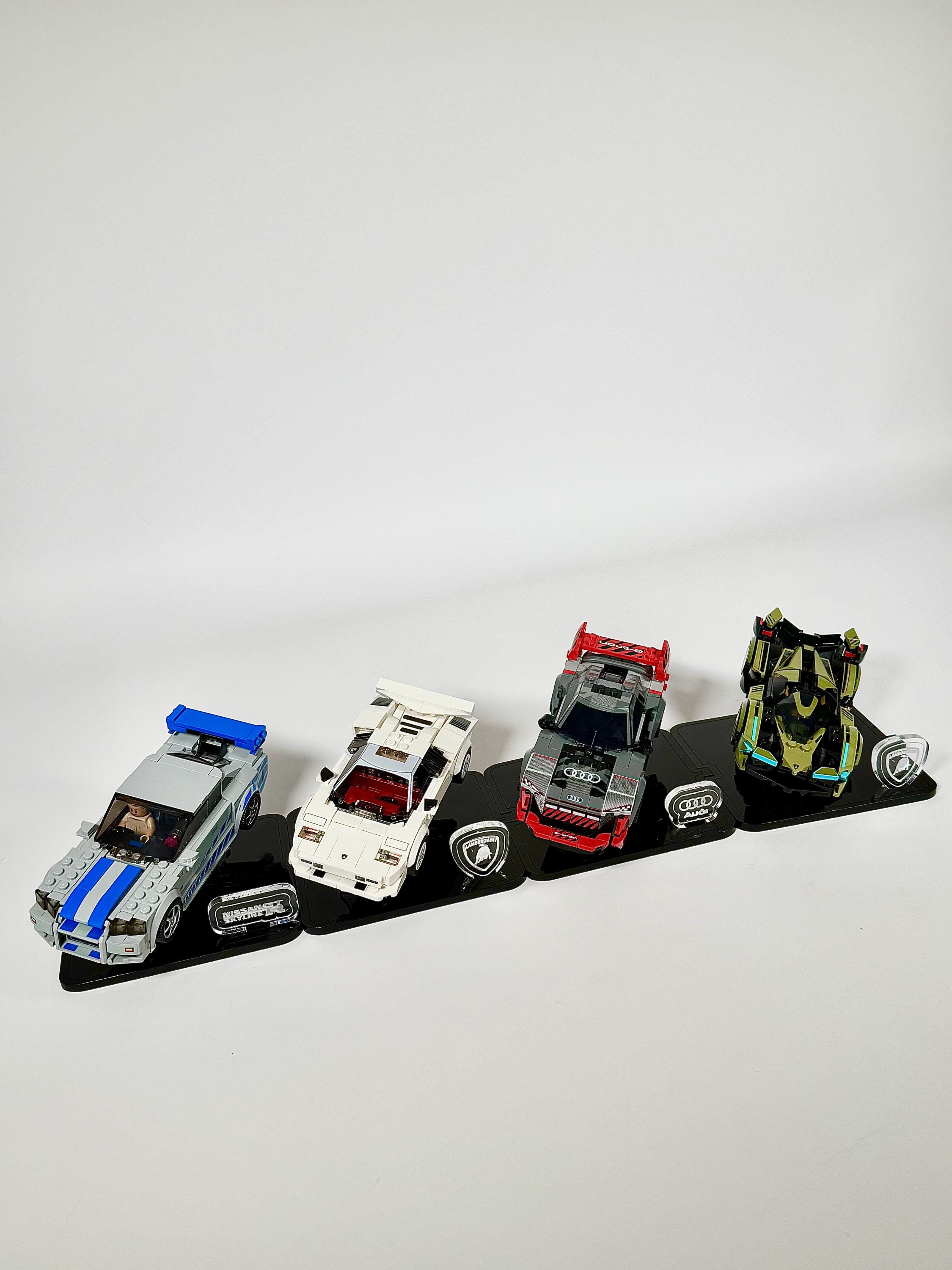 Display Stand for LEGO® 2 Fast 2 Furious Nissan Skyline GT-R (R34