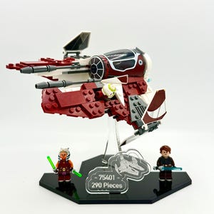 Expositor para el set LEGO® 75401 Ahsok'a Jedi Interceptor