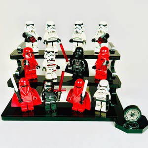Imperial Black 12 Minifigure Display Stand for Lego® Minifigures