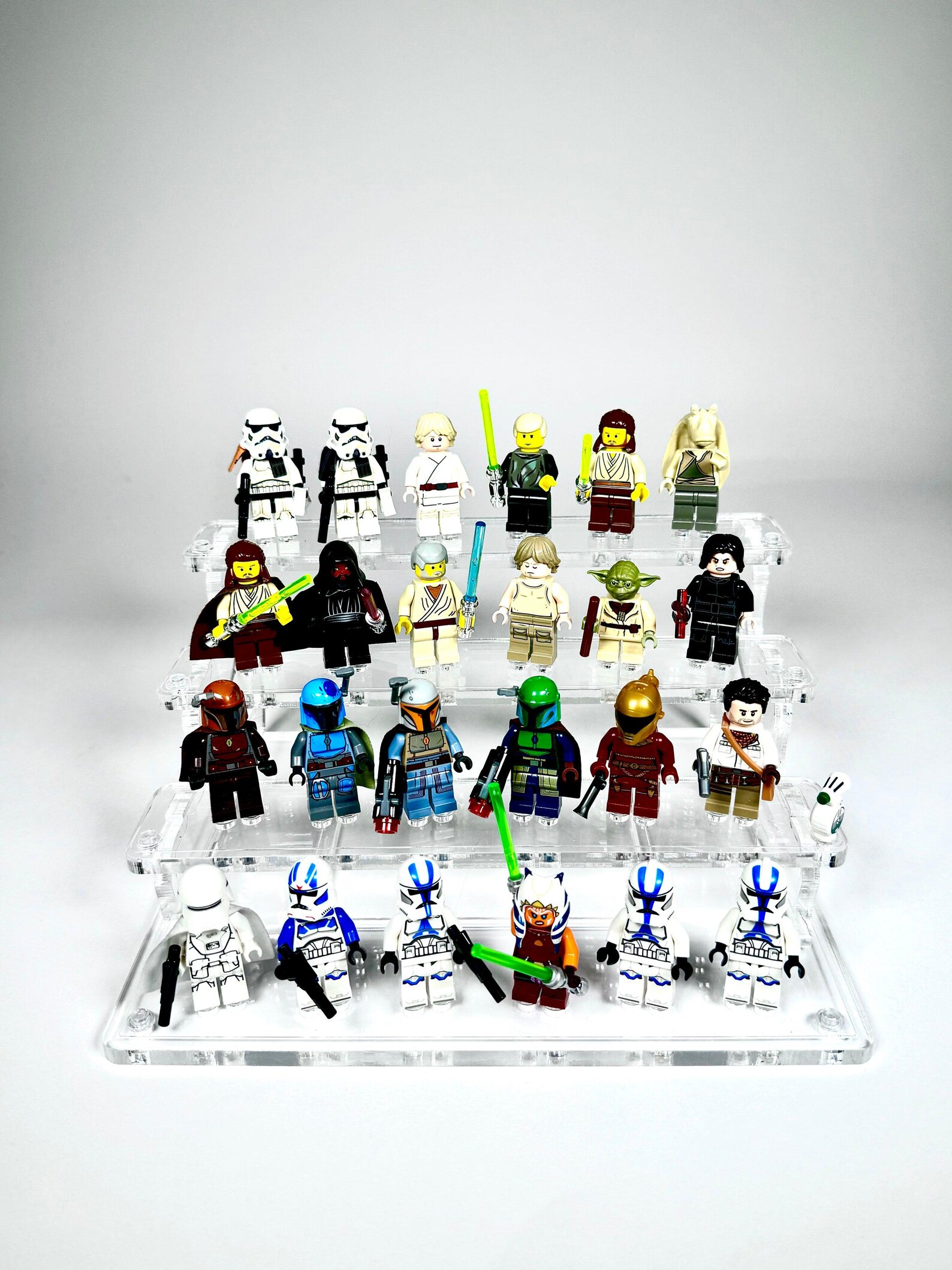 24 Minifigure Display Stand for Lego® - Etsy
