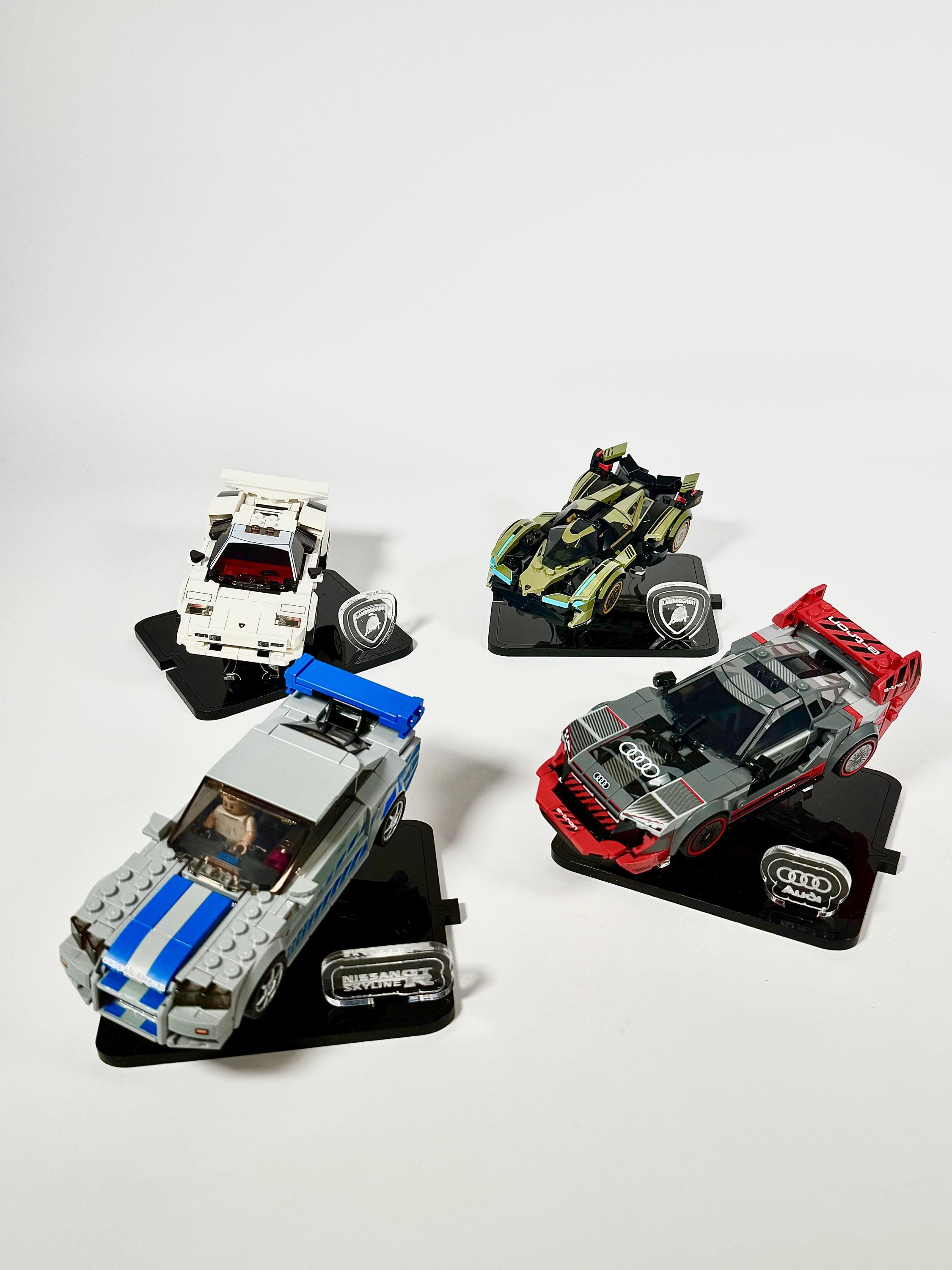 Display Stand for LEGO® 2 Fast 2 Furious Nissan Skyline GT-R (R34