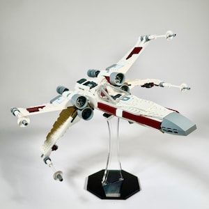 Ship and Vehicle Display Stand for LEGO® Star Wars™ Sets, X-Wing, TIE Fighter, Microfighters and more 3/5/6 Inch Variety