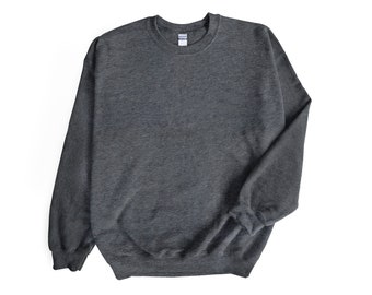 gray crewneck