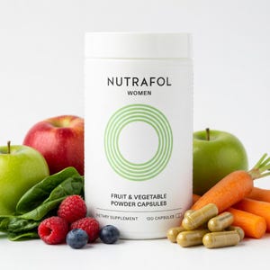 Cápsulas de pó de frutas e vegetais | Suplemento à base de plantas | Cápsulas para rotina diária de bem-estar | Mistura prática em cápsulas