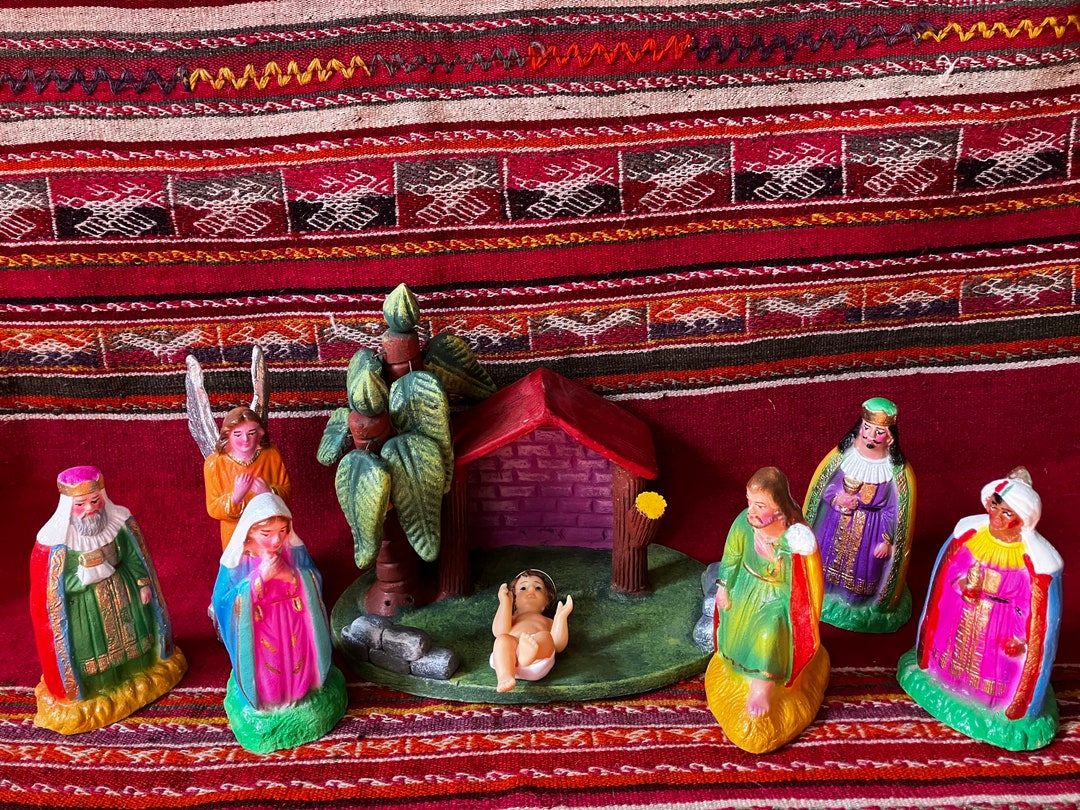Nacimiento Nacimiento Mexicano de Arcilla Tradicional de Tlaquepaque,  Jalisco Juego de Piezas México
