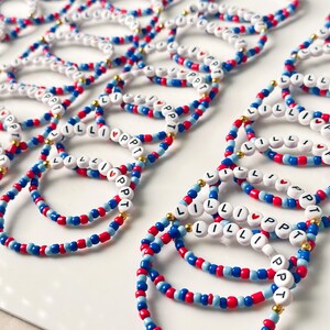 1-25-50-100-200-1000 Sammelbestellarmband, Armband mit benutzerdefiniertem Namen, personalisiertes Armband, Freundschaftsarmband