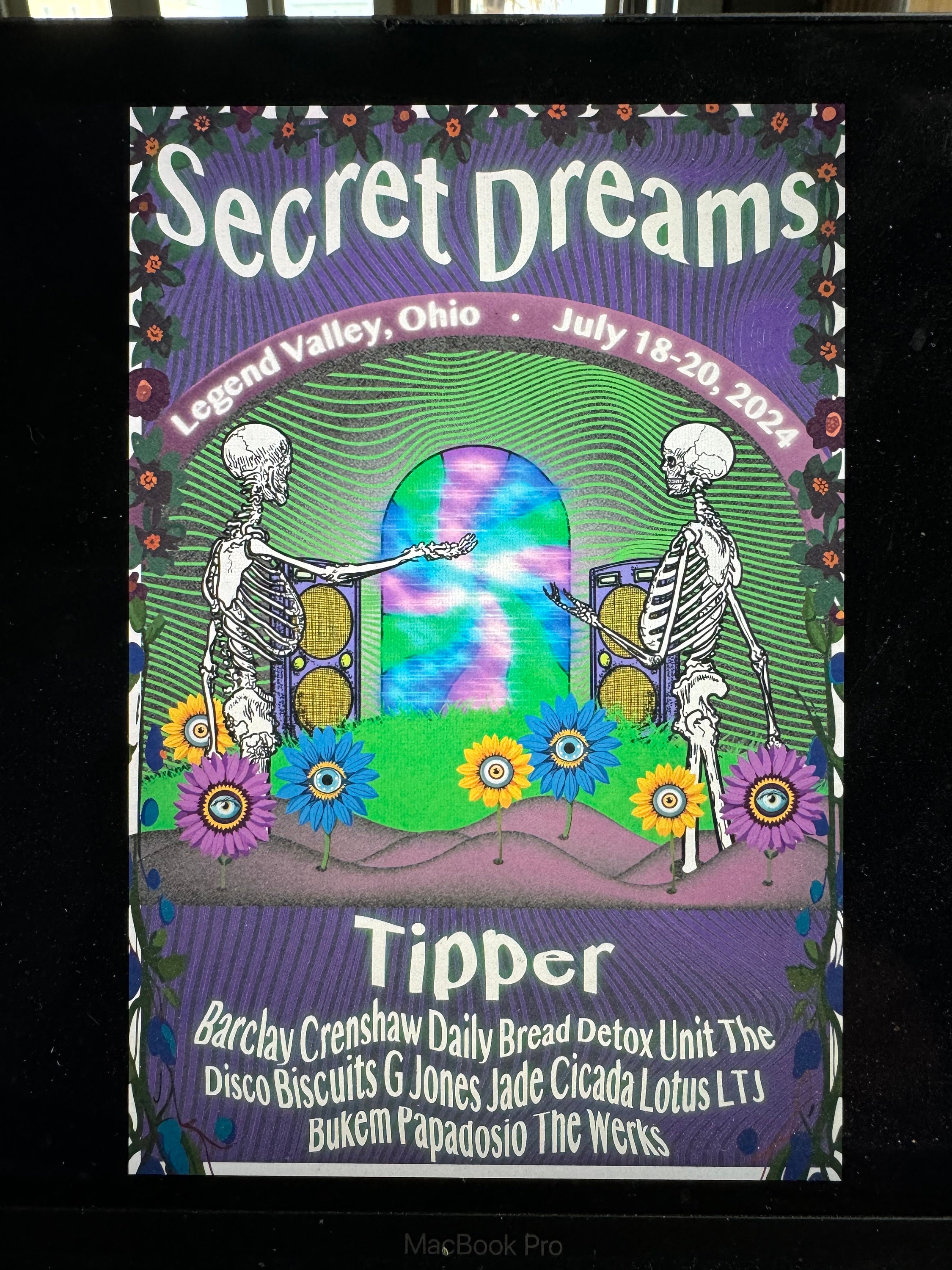 Secret Dreams Music Festival Poster - Etsy