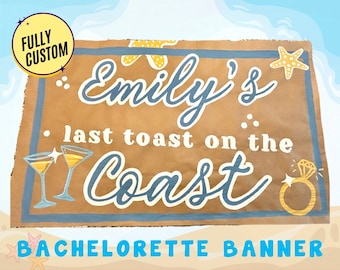 Custom Hand Painted Party Banners for Birthdays Bachelorettes Graduation Anniversaries Baby Shower Bridal Shower