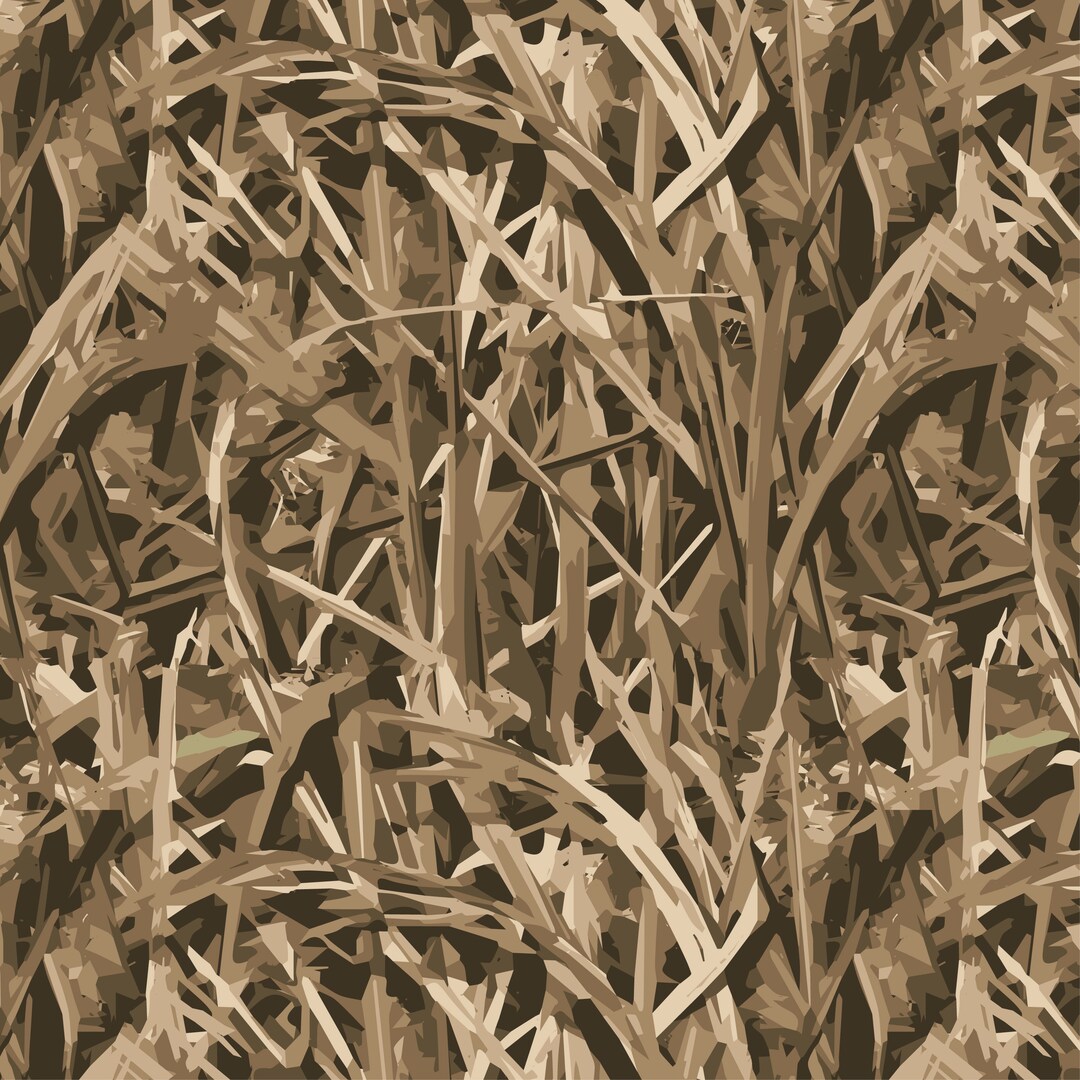 Rustic Grass Background Rustic Grass Camouflage Wallpaper Nature-inspired Wall Art Removable ...