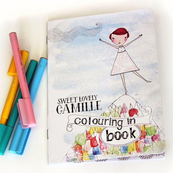 Camille Colouring In Book for all ages