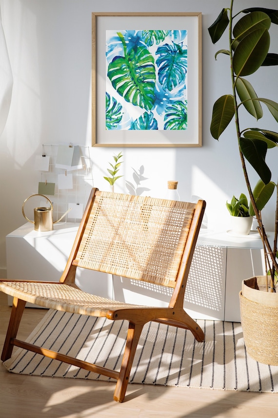 Jungle Print Illustration Digital Download Instant Printable Art