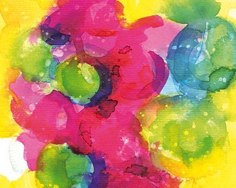SALE- Sunshine Yellow Archival Art Print