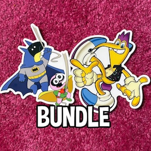 Lächelnde Freunde Sticker Set