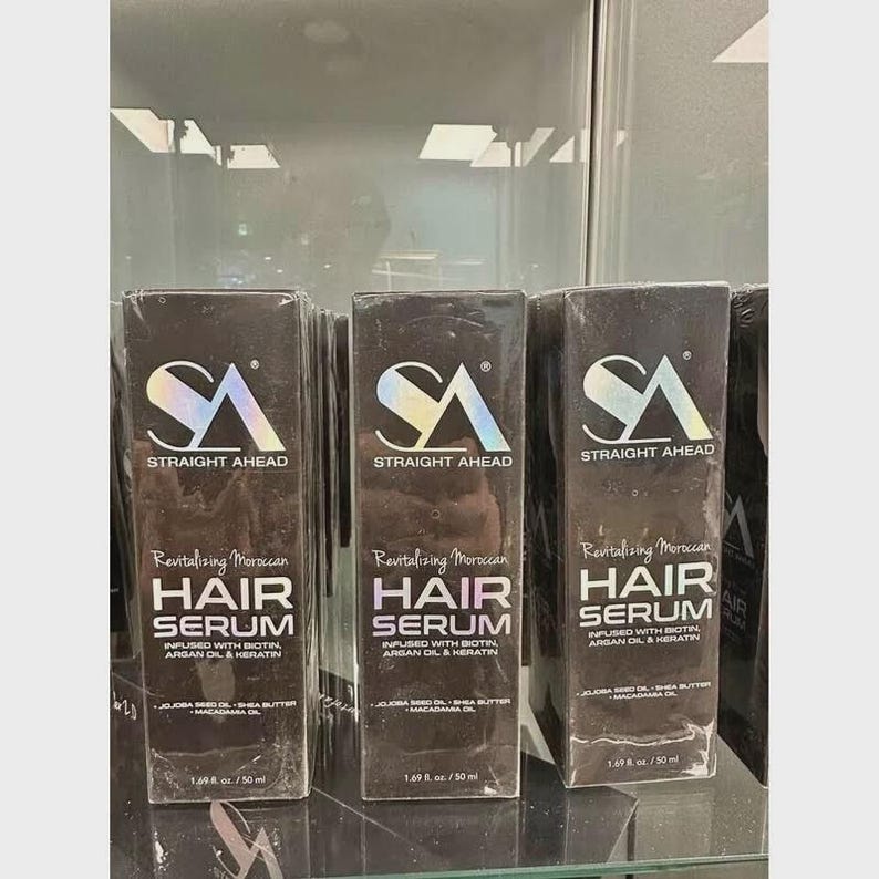 Straight ahead Revitalizing Moroccan hair serum bild 2