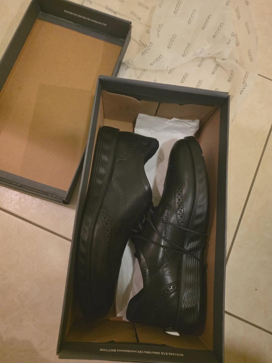 ECCO S-lite 33604 ST-1 Hybrid Brogue Loafers Men display picture 3