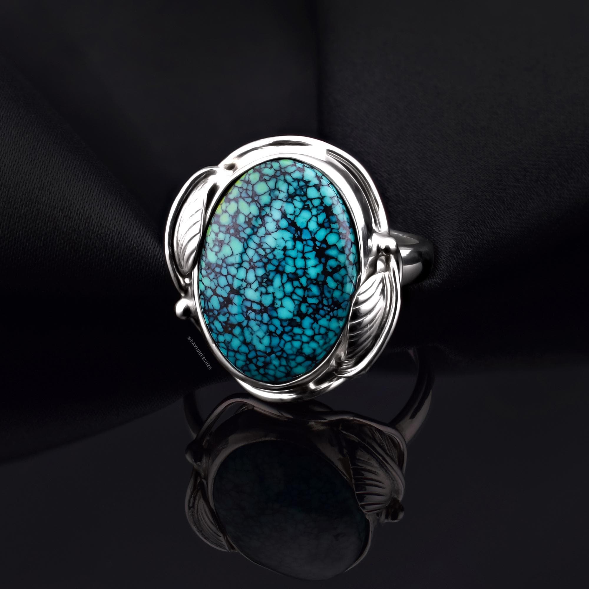 スパイダーウェブターコイズ - Etsy 日本