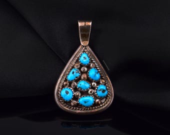 vintage indian jewelry ターコイズ SIGNED Vintage Native American Indian Jewelry Sleeping Beauty