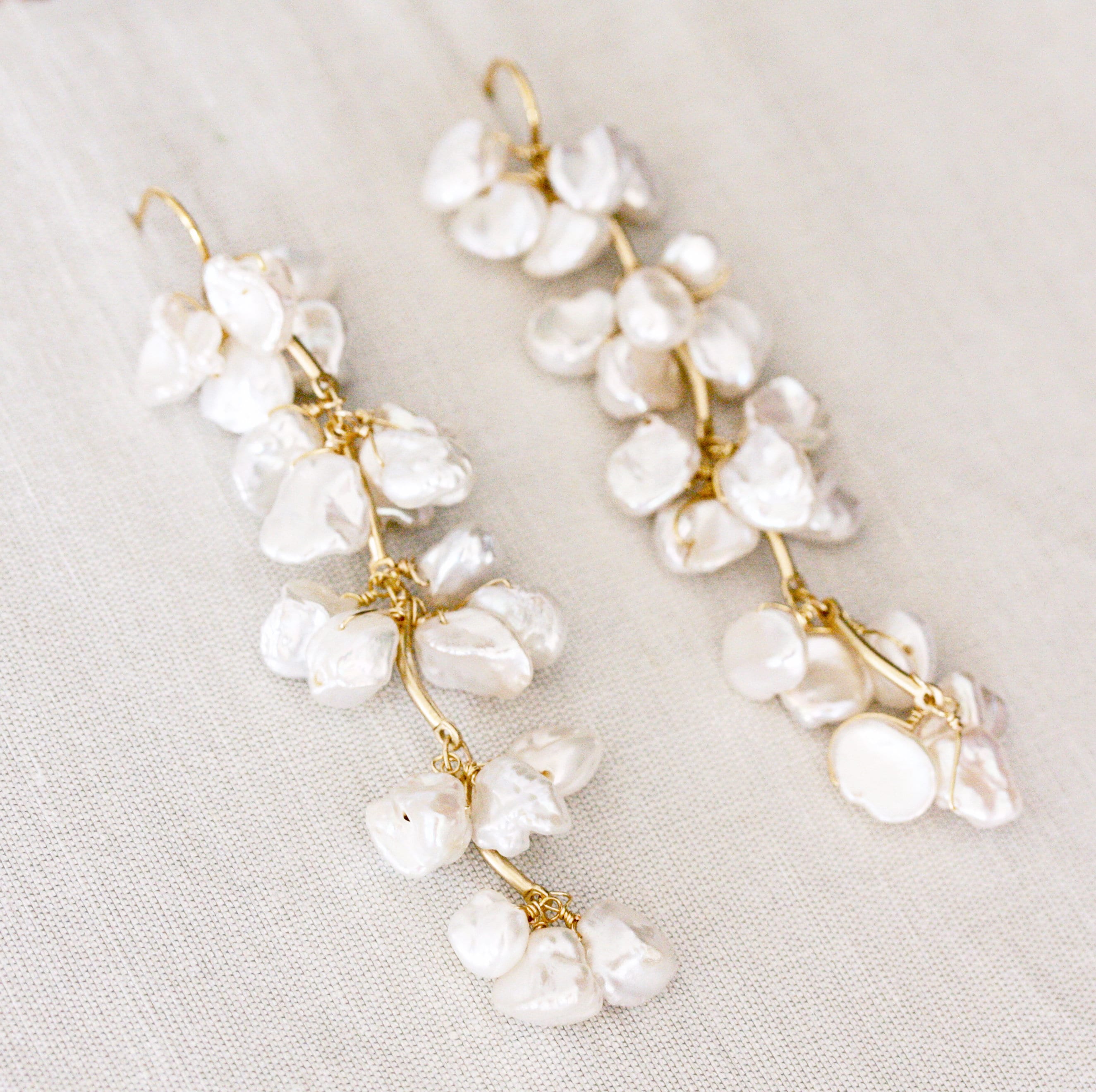 Bhldn cheap pearl earrings