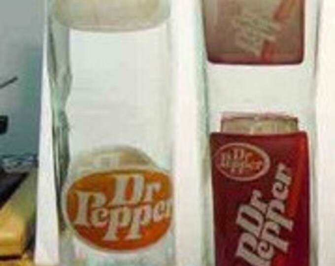 Dr. Pepper Drinking Glass Bottle Etsy