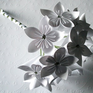 Premium Vector  White paper 3d lotus flower in origami style vector  illustration. flower lotus paper, blossom flower