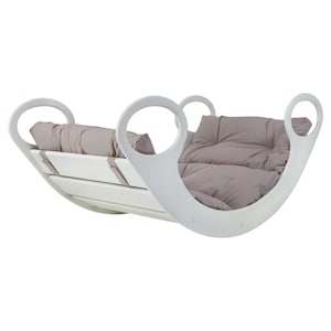 Handcrafted Montessori Climbing Arch and Rocker Chairs for Unique Baby Gifts  Wooden Gym Swings and Furniture Newborn Gift Swing Bed