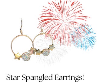 Star Spangled Earrings