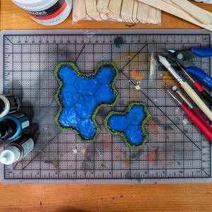 Battletech Half Lake Terrain