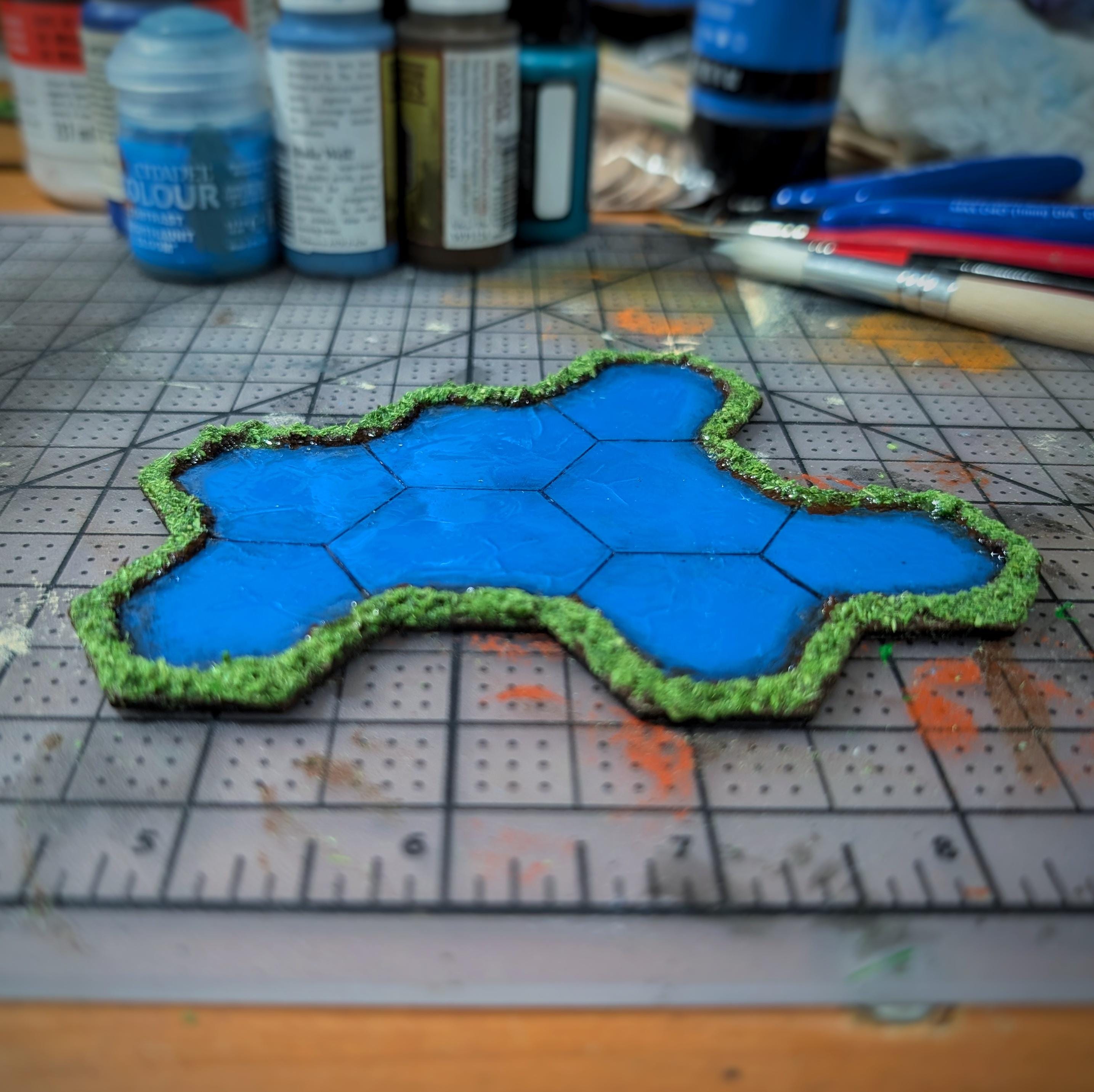 Battletech Full Lake Terrain - Etsy