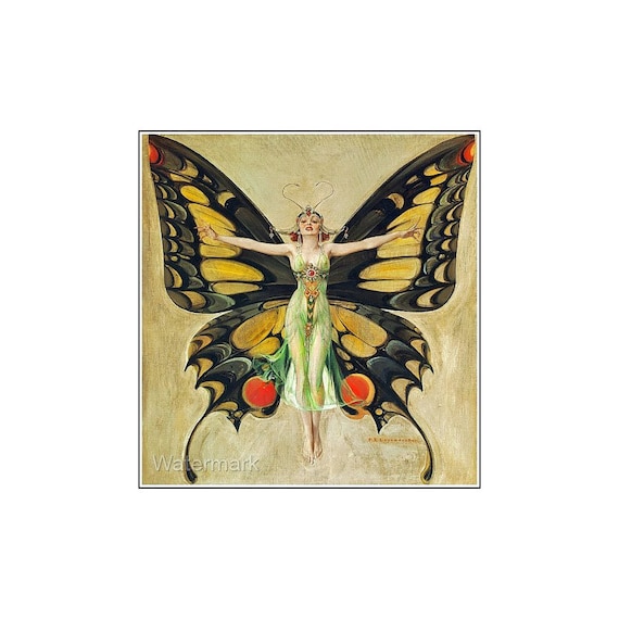 Personalized FREE Flexible Fridge Magnet BUTTERFLY