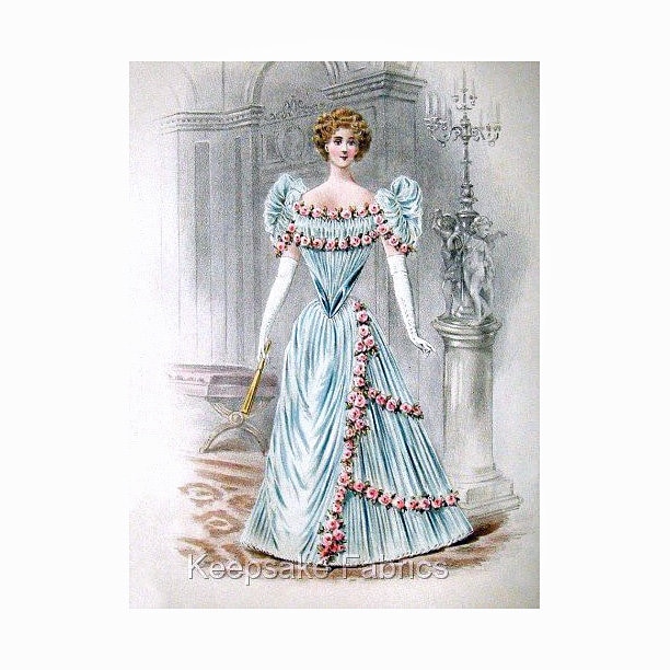 1890 ca , Asnières , FRANCE : The french fashion designer and and