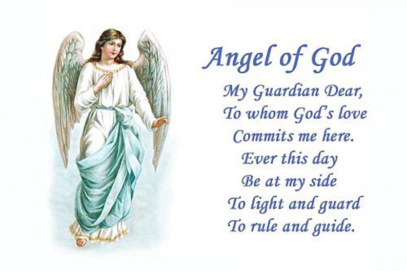 my guardian angel prayer