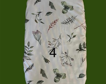 Custom Basket Insert, Botanical Print Sheet & Waterproof Liner