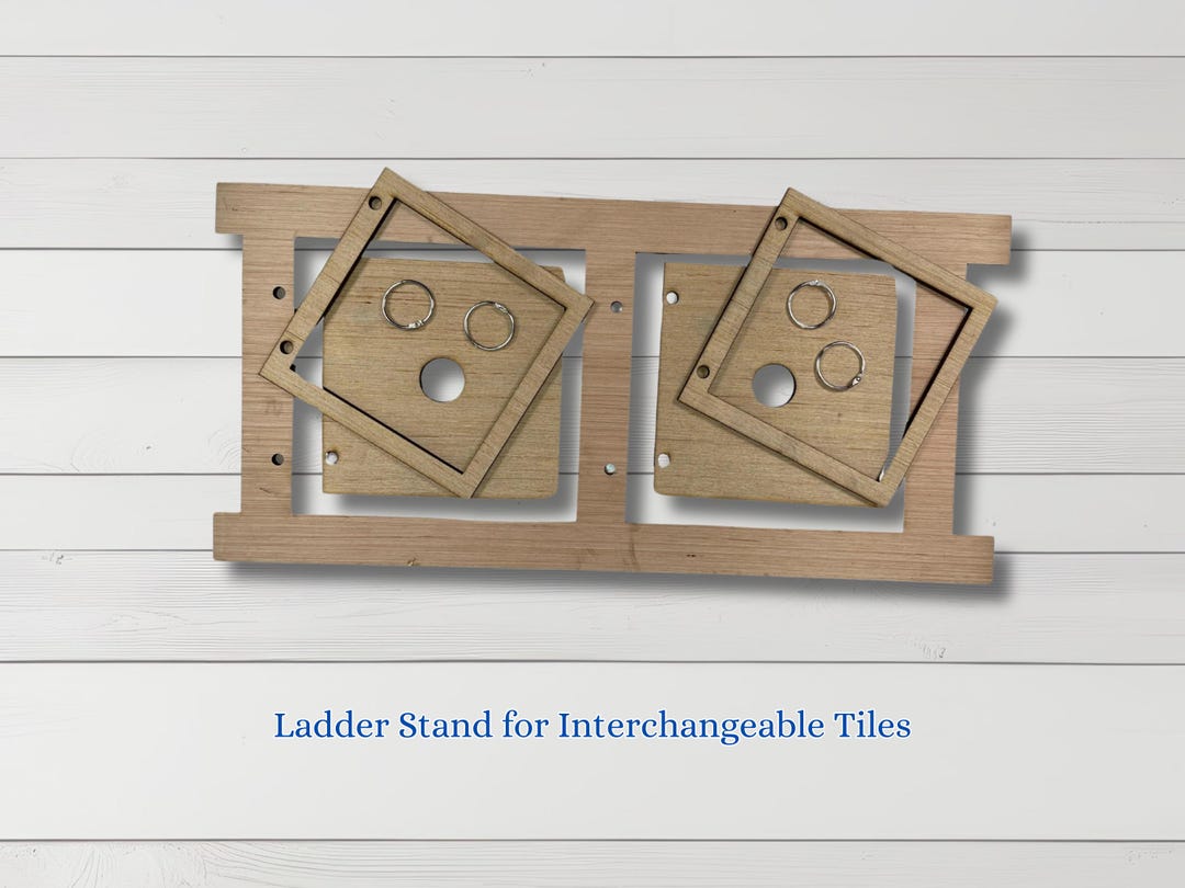 Ladder Stand for Interchangeable Tiles - Etsy