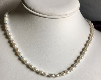 Freshwater pearl necklace