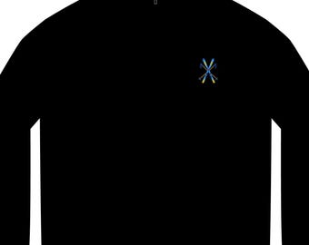 Ski Pole Embroidered Quarter-Zip Pullover, Men's Quarter-Zip
