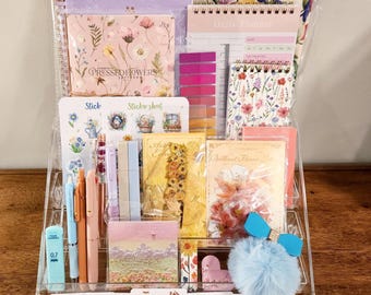 Deluxe Mystery Stationery Bundle | Handmade Items, Festive Stickers, and Stationery Items