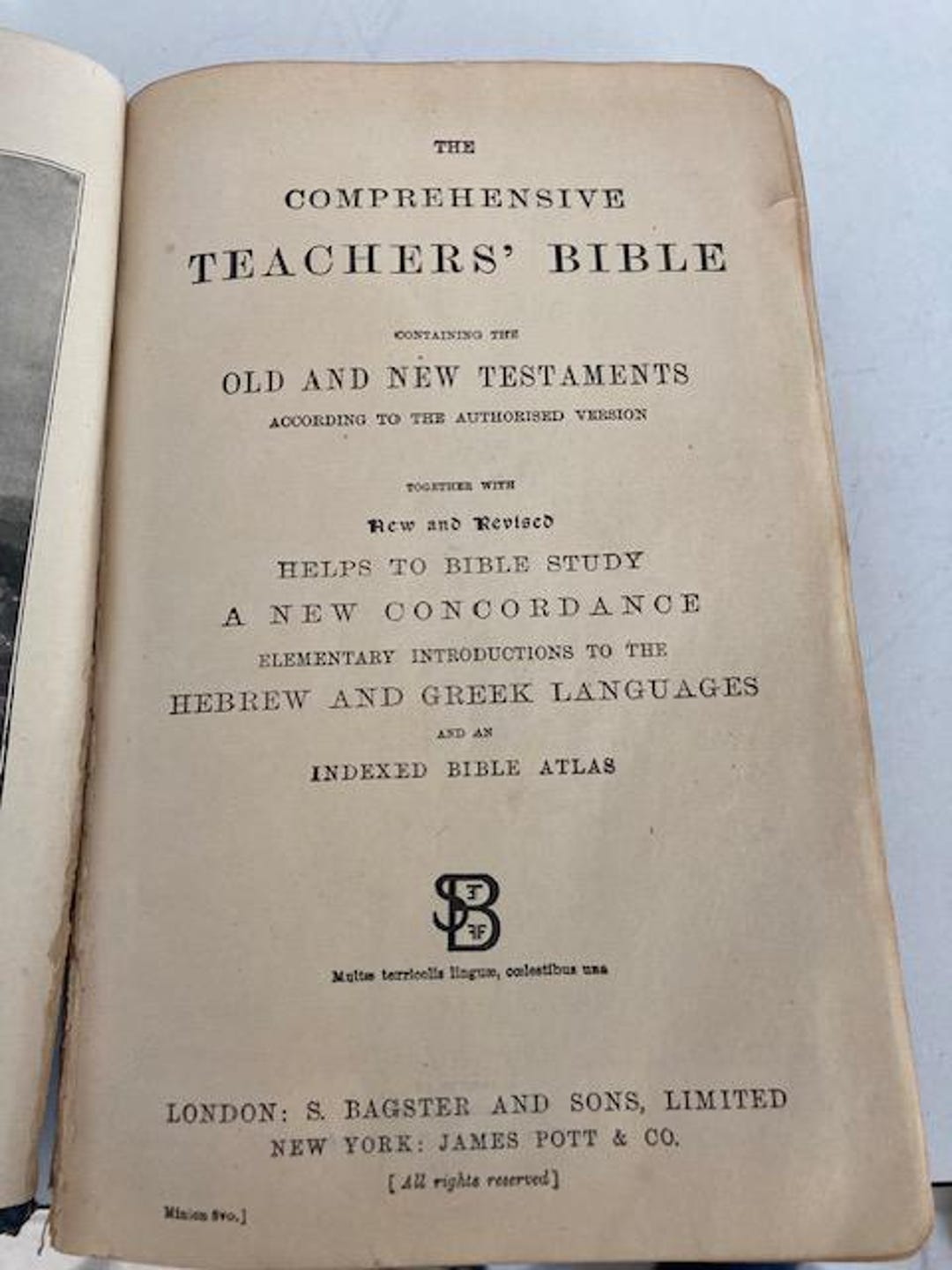 The Comprehensive Teachers' Bible - Etsy