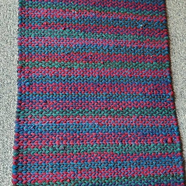 Twined Rag Rugs - Etsy