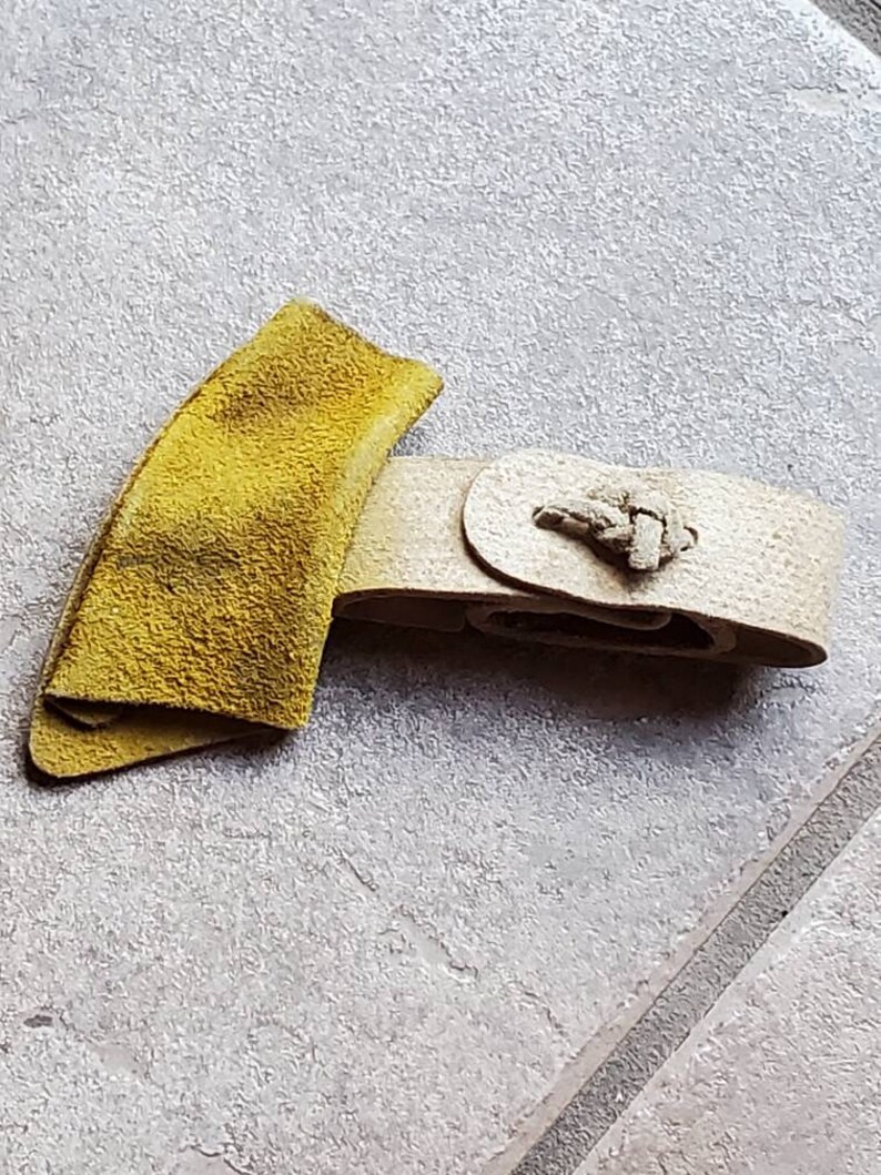 Vintage Corn Husking Peg Leather Metal Hand Tool Farmhouse Etsy